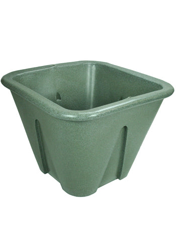 Winchester Garden Planter In Green Marble